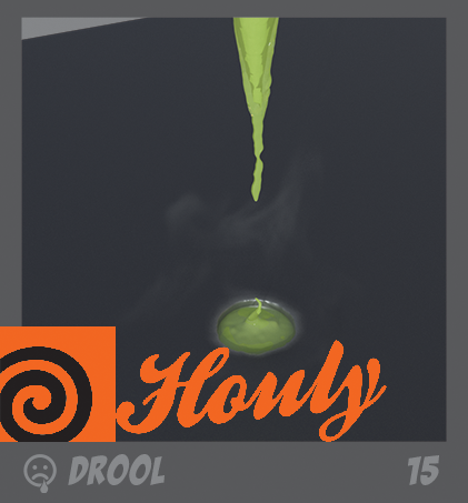 HOULY 2020 Day 15 – Drool